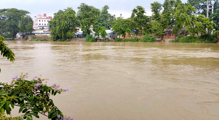 মৌলভীবাজারে দ্রুত বাড়ছে মনু ও জুড়ী নদীর পানি